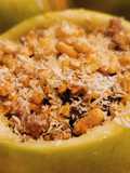 Manzanas al horno rellenas de granola!!