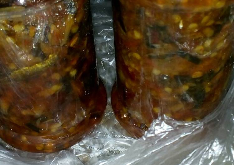 Resep Sambel peda homemade yang enak