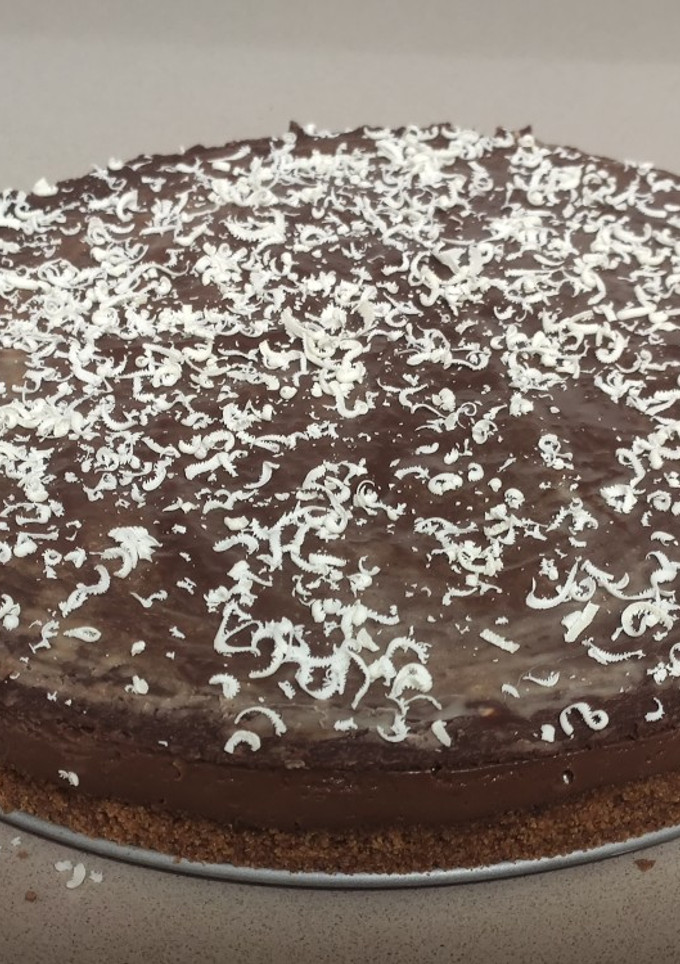 Una foto de Tarta chocolate y menta