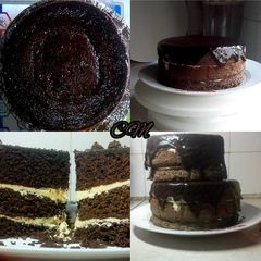 A picture of Malt Chocolate cake.