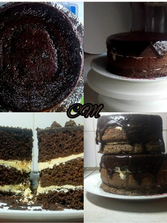 A picture of Malt Chocolate cake.