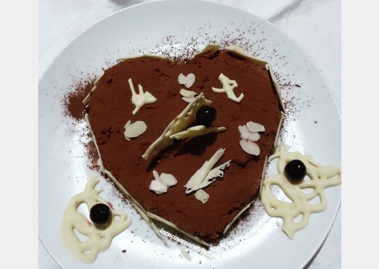 Simple Way to Make Fatto in casa super veloce Cuor di mousse al cioccolato