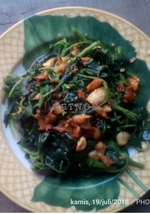 Foto resep Bayam korea (sigeumchi-namul)