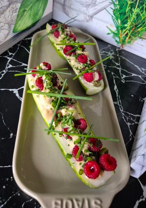 Une photo de Concombre farcies au Boursin®️