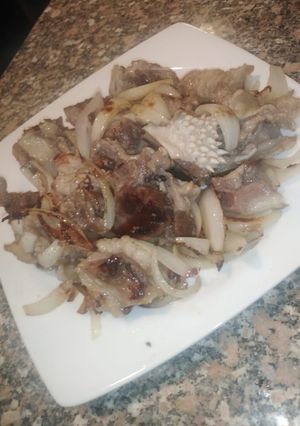صورة لوصفة لحمة راس ولا اسهل من كده 👌🏻👍🏻😋😍