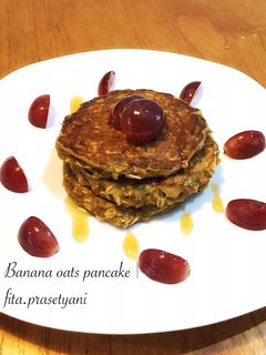 Foto resep Banana oats pancake