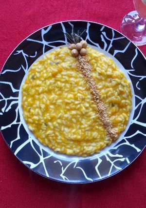 Foto di Risotto con zucca al profumo di amaretto