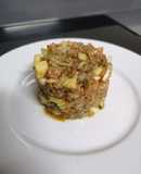 Tartar de salmón ahumado