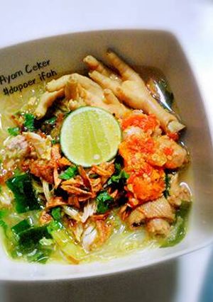 Foto resep Soto Ayam Ceker