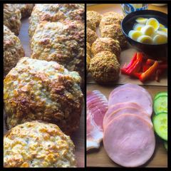 A picture of Protein rolls.