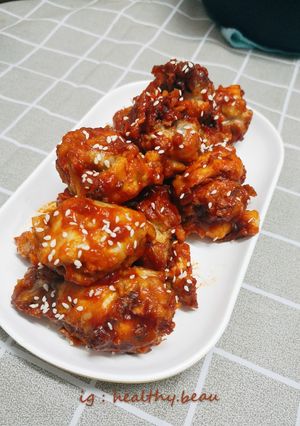 รูปของ ไก่ทอดเกาหลีสูตรเผ็ด