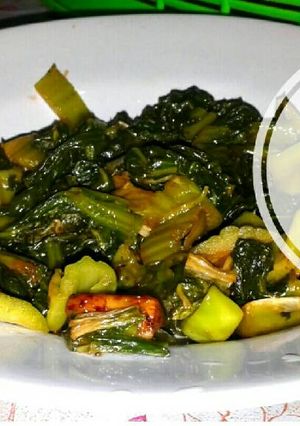 Foto resep Sawi kol asin