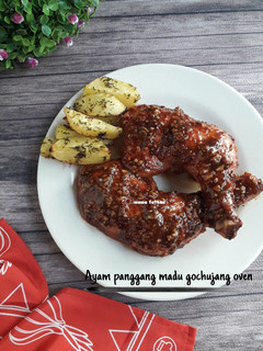 Foto resep Ayam panggang madu gochujang oven