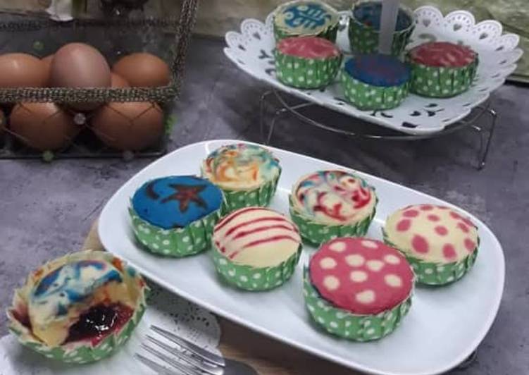 Step-by-Step Guide to Make Super Quick Homemade Bolu Dot Dot Berinti Selai
