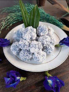 Foto resep Klepon bunga telang