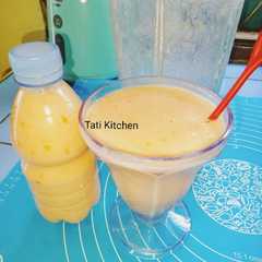 A picture of Jus Mangga 🥭 & Tomat 🍅.