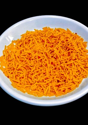 A picture of Aloo Bhujiya.