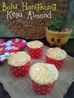 Foto resep Bolu Hongkong Keju Almond