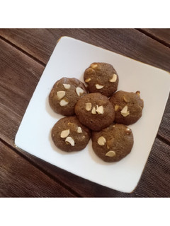 Foto resep Greentea Almond Cookies Tanpa Mixer