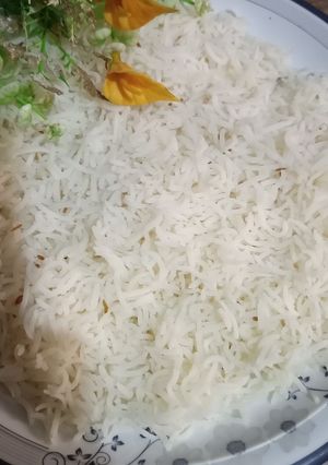 A picture of Boiled rice.