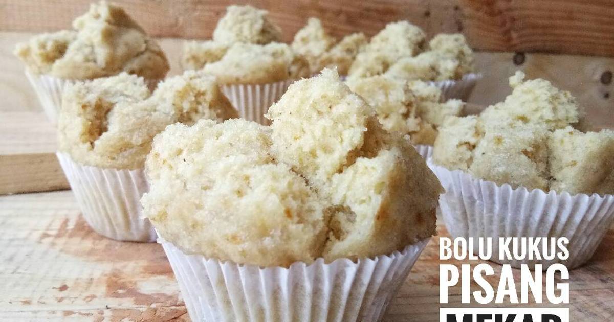 Resep Bolu Kukus Pisang Mekar Tanpa Mixer Tanpa Telur Oleh Falen Ann Cookpad 9525