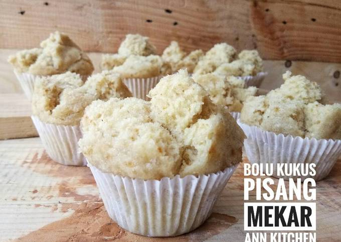 Resep Bolu Kukus Pisang Mekar Tanpa Mixer Tanpa Telur Oleh Falen Ann Cookpad 1877