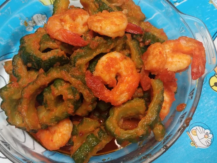 Cara Mudah Menyiapkan Resep 01. Tumis Pare Udang yang Menggugah Selera Anti Ribet, Lezat Sekali