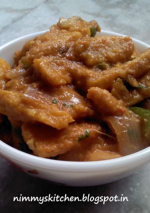 A picture of Baby Corn Masala.