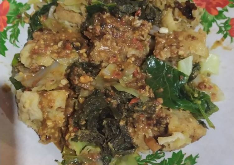 Pecel gorengan