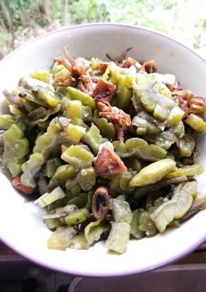 Foto resep Oseng Pare Cumi Asin