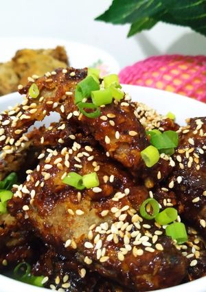 Foto resep Spicy Korean Fried Chicken (Ayam Goreng Pedas ala Korea)