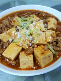 รูปของ Mapo Tofu (เต้าหู้ผัดพริกเสฉวน)