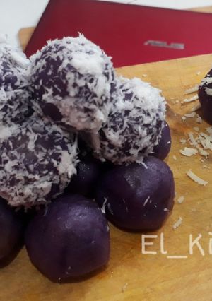 Foto resep Klepon ubi ungu
