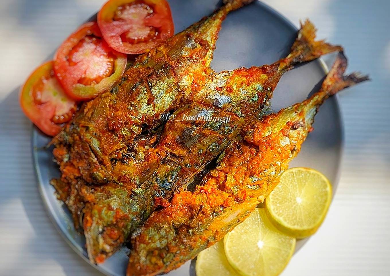 Ikan Kembung Bakar Ala Padang