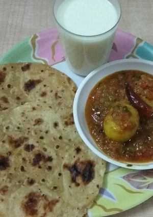 A picture of Aloo Dum With Very Less Masala.
