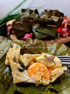 Foto resep Bongko Mie Sisa Laksa Mie