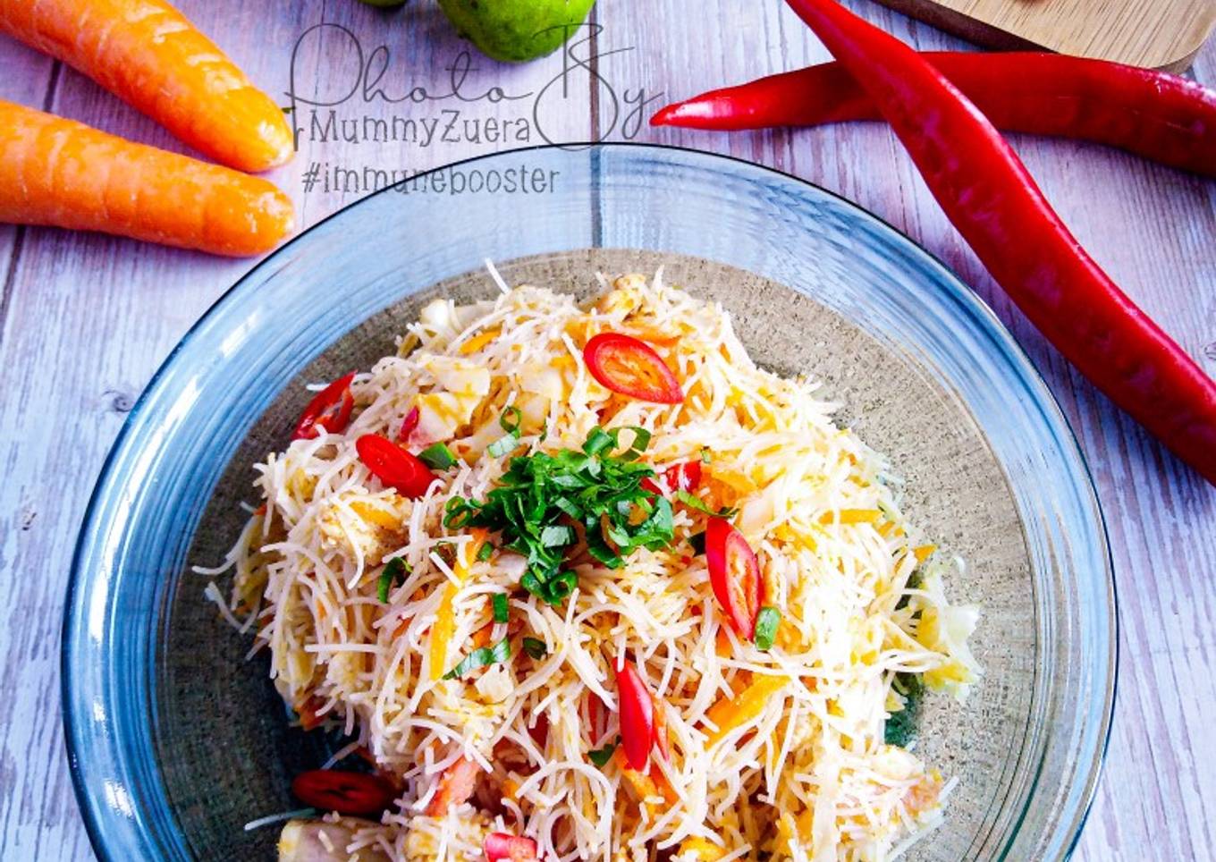 bihun goreng tamam