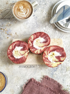 Foto resep Hurricane Red Velvet Swiss Roll Cake