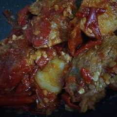 รูปของ Dendeng Balado Basah
