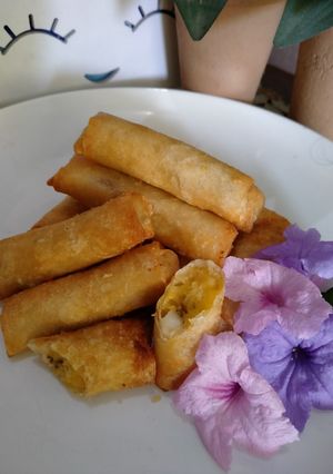 Foto resep Lumpia Pisang Keju