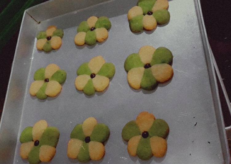 Resep Cookies Bunga (Oven) Anti Gagal