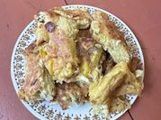Gambar omelet mie instan