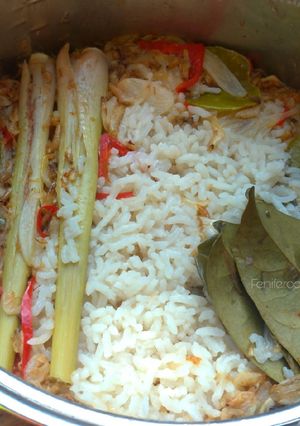Foto resep Nasi Liwet Ebi Rebon (Magicom)