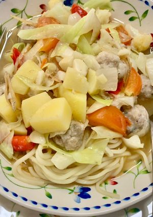 Gambar Easy Fishball Soup Noodles