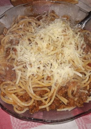 Una foto de Fideos con salsa... 🍝