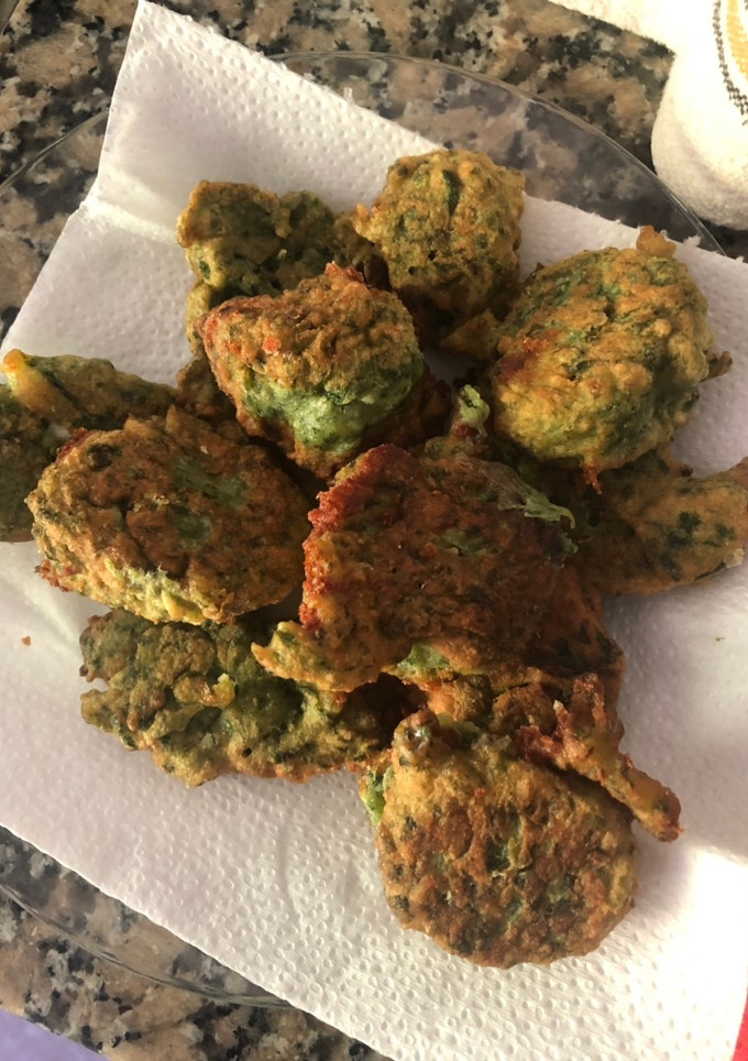 Una foto de Buñuelos de espinaca