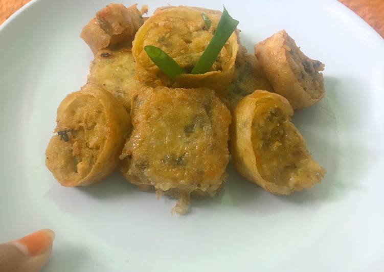 Rolade tahu udang