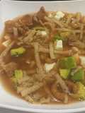Sopa de tortilla Sonorense
