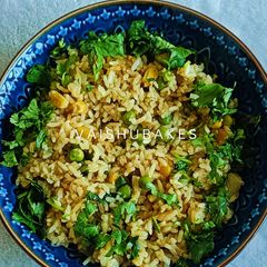 A picture of Green Peas & Mixed Veggies Pulao.