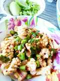 ลาบหมึกจัมโบ้
